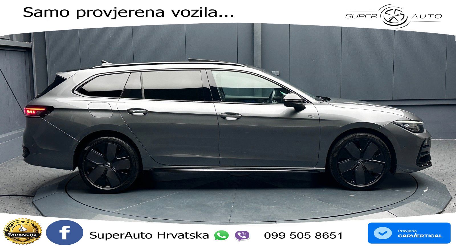 Volkswagen Passat Variant 1.5 TSI (272 KS) eHybrid DSG R-Line LED+GR SJED+ACC