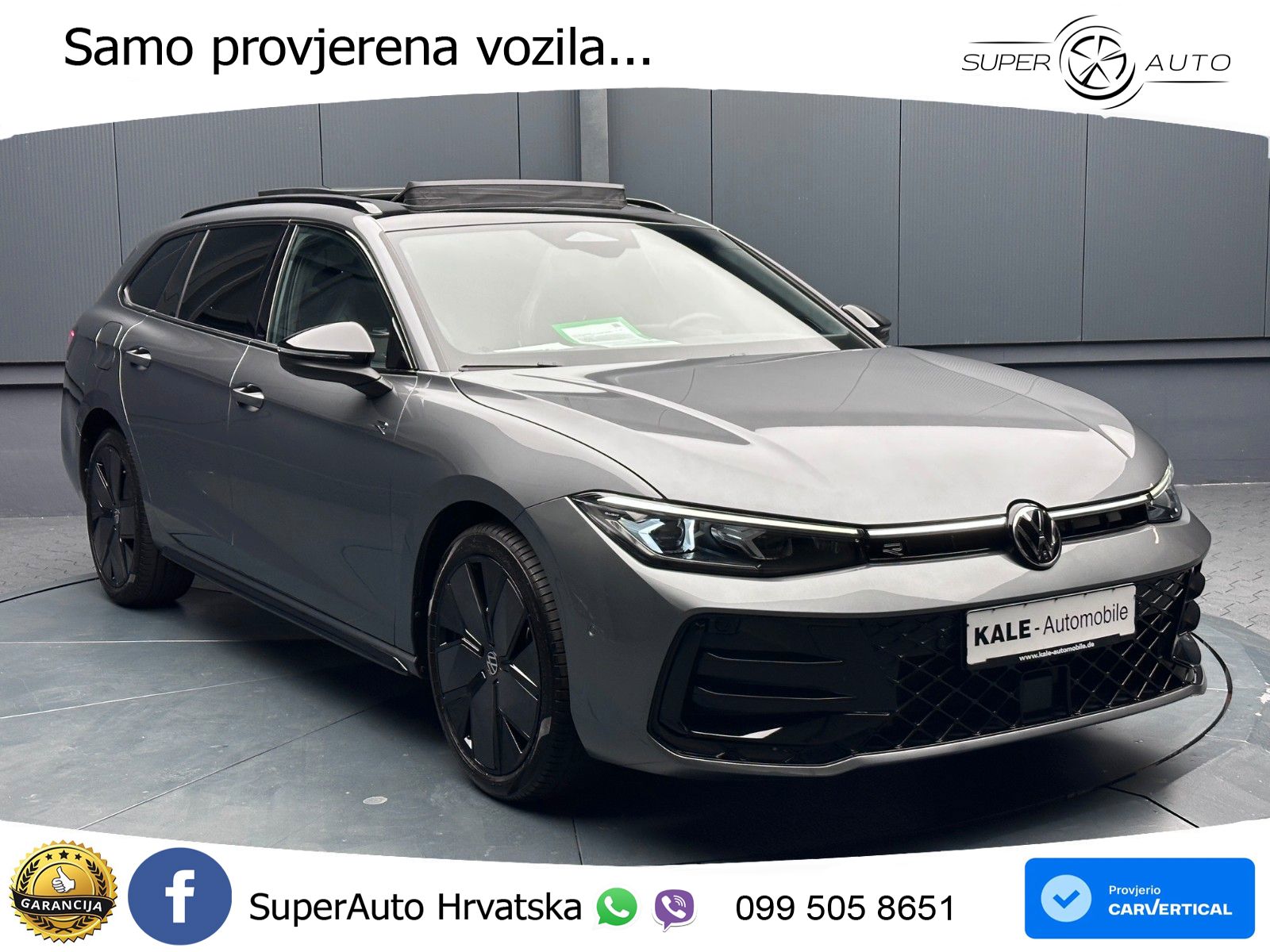 Volkswagen Passat Variant 1.5 TSI (272 KS) eHybrid DSG R-Line LED+GR SJED+ACC