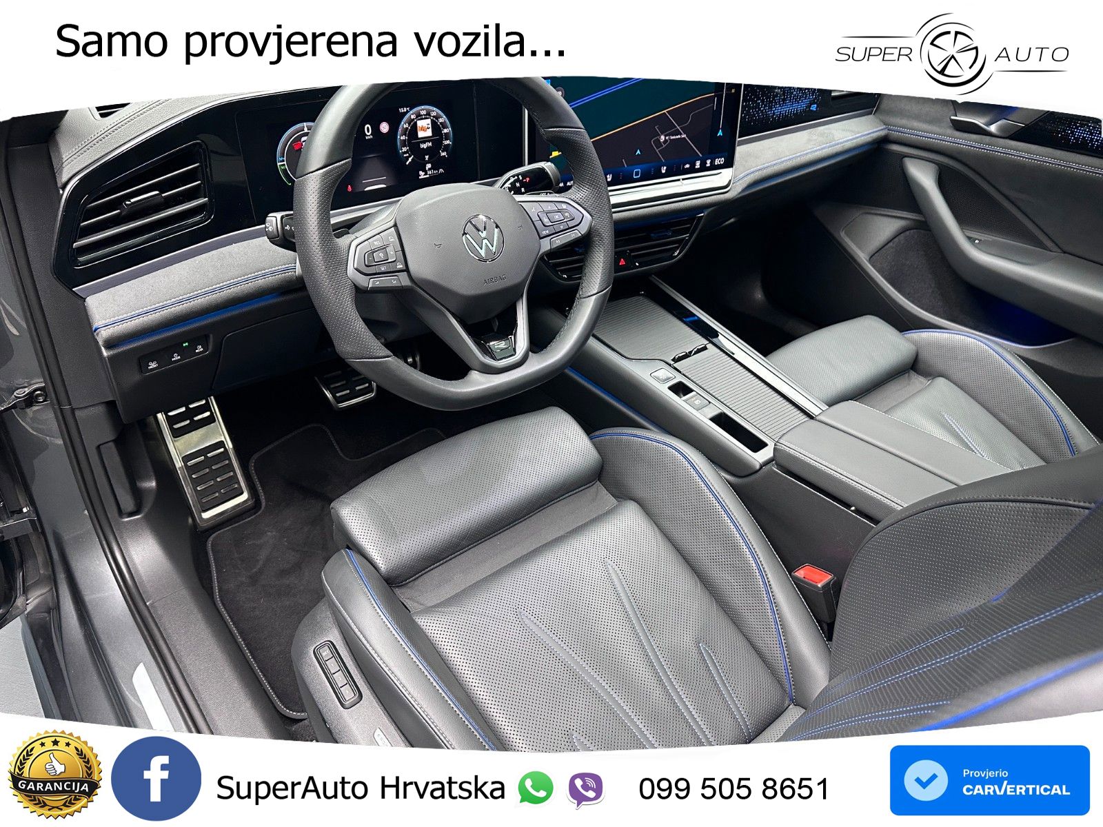 Volkswagen Passat Variant 1.5 TSI (272 KS) eHybrid DSG R-Line LED+GR SJED+ACC