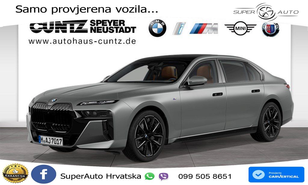 BMW 740d (299 KS) xDrive Steptronic M Sport ACC+HEAD+4xGR SJED+360+PANO