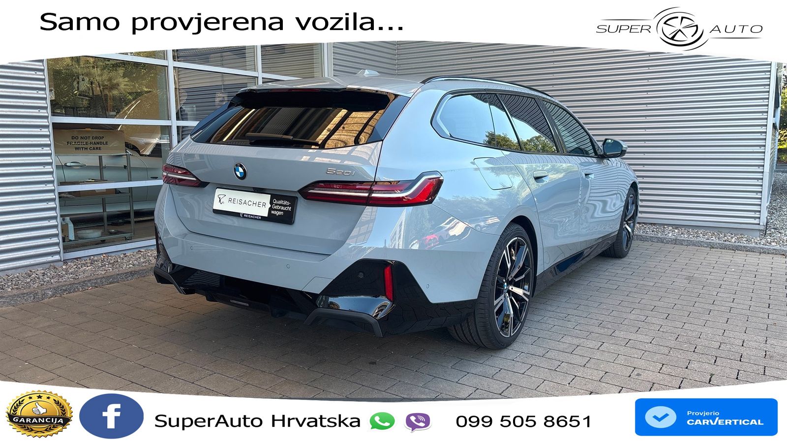 BMW 520i Touring (208 KS) Steptronic M Sport LED+GR SJED+ACC
