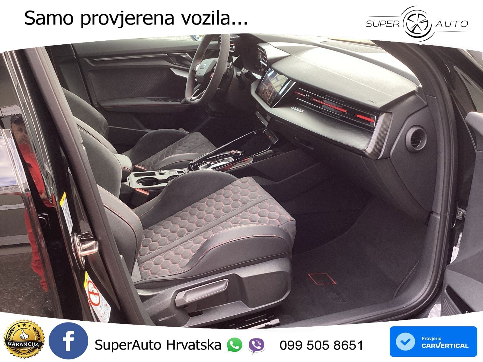 Audi RS3 Sedan 2.5 TFSI (400 KS) quattro S tronic LED+GR SJED+ACC