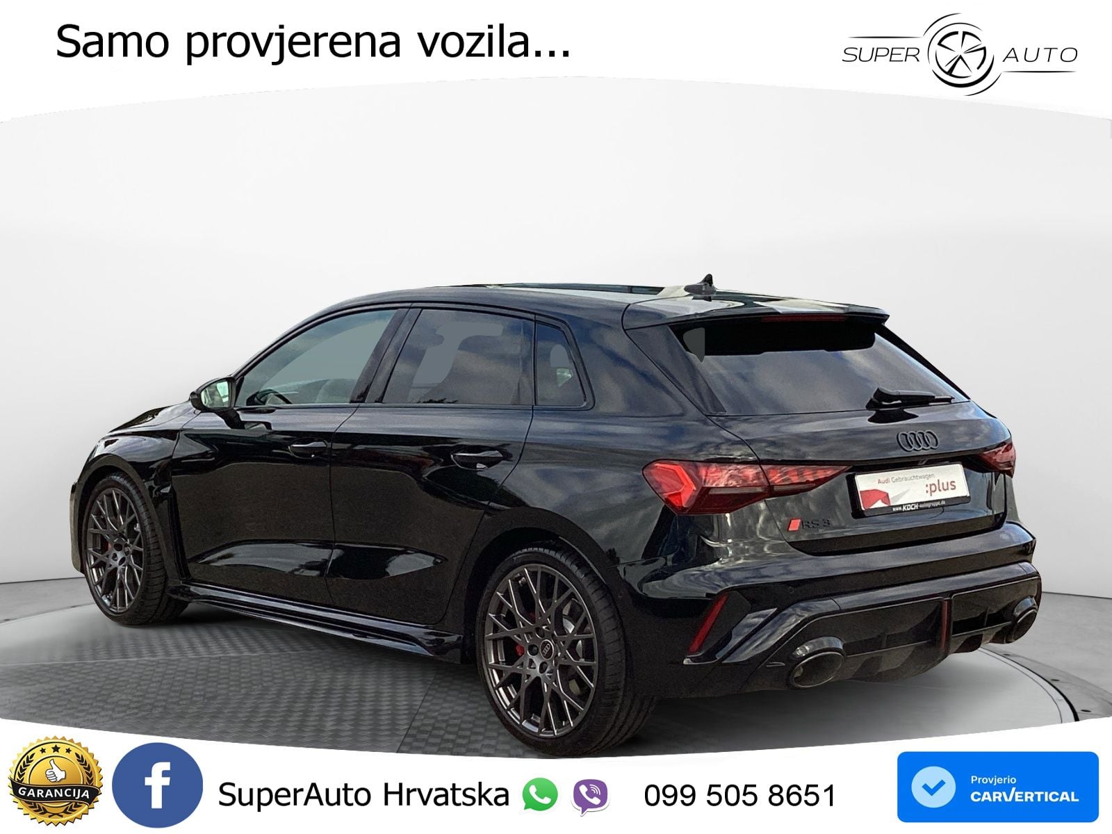 Audi RS3 Sedan 2.5 TFSI (400 KS) quattro S tronic LED+GR SJED+ACC