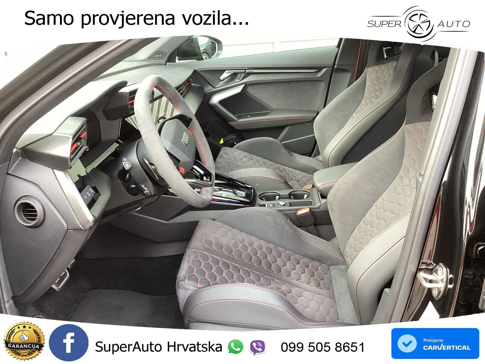 Audi RS3 Sedan 2.5 TFSI (400 KS) quattro S tronic LED+GR SJED+ACC