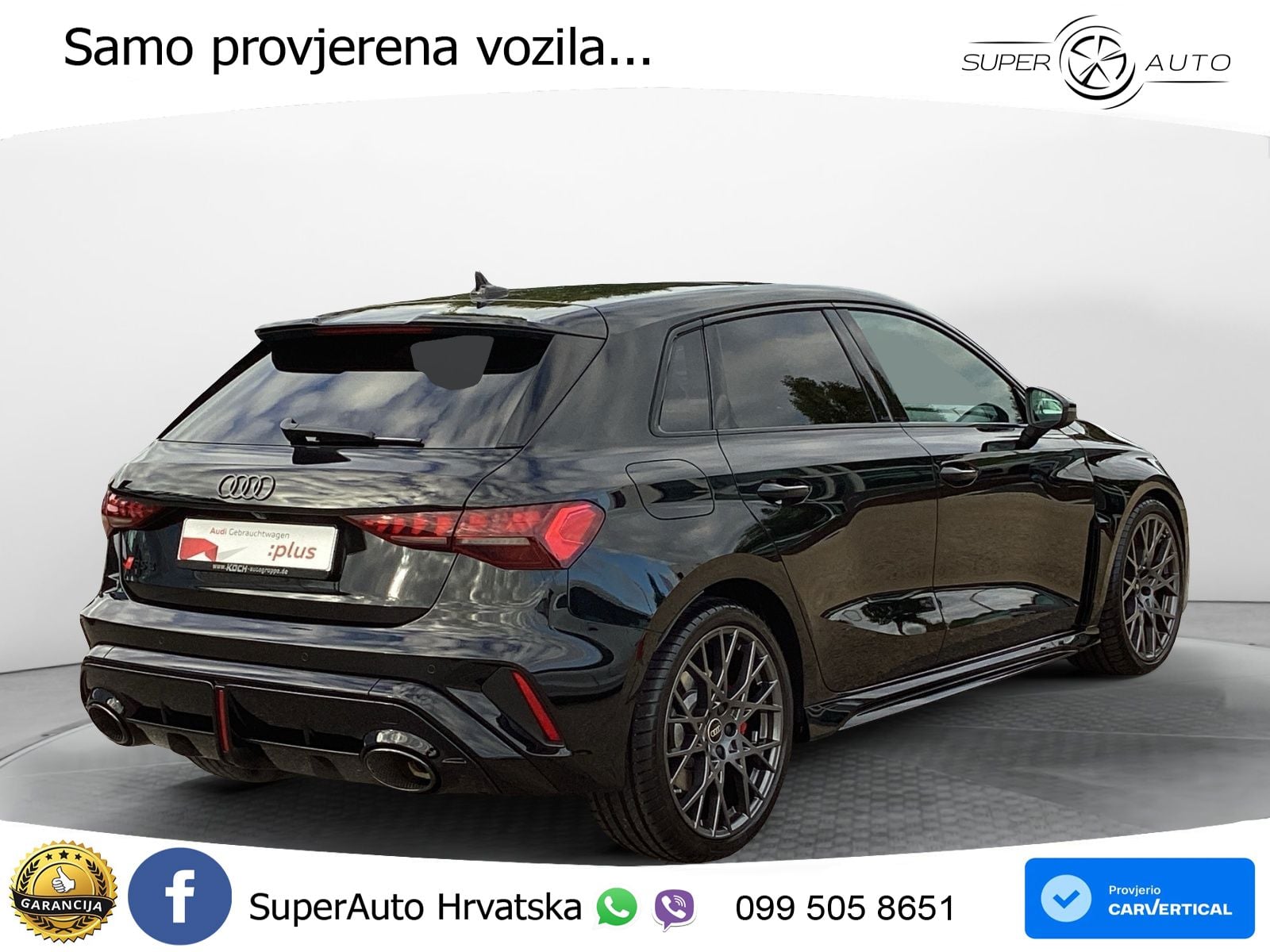 Audi RS3 Sedan 2.5 TFSI (400 KS) quattro S tronic LED+GR SJED+ACC