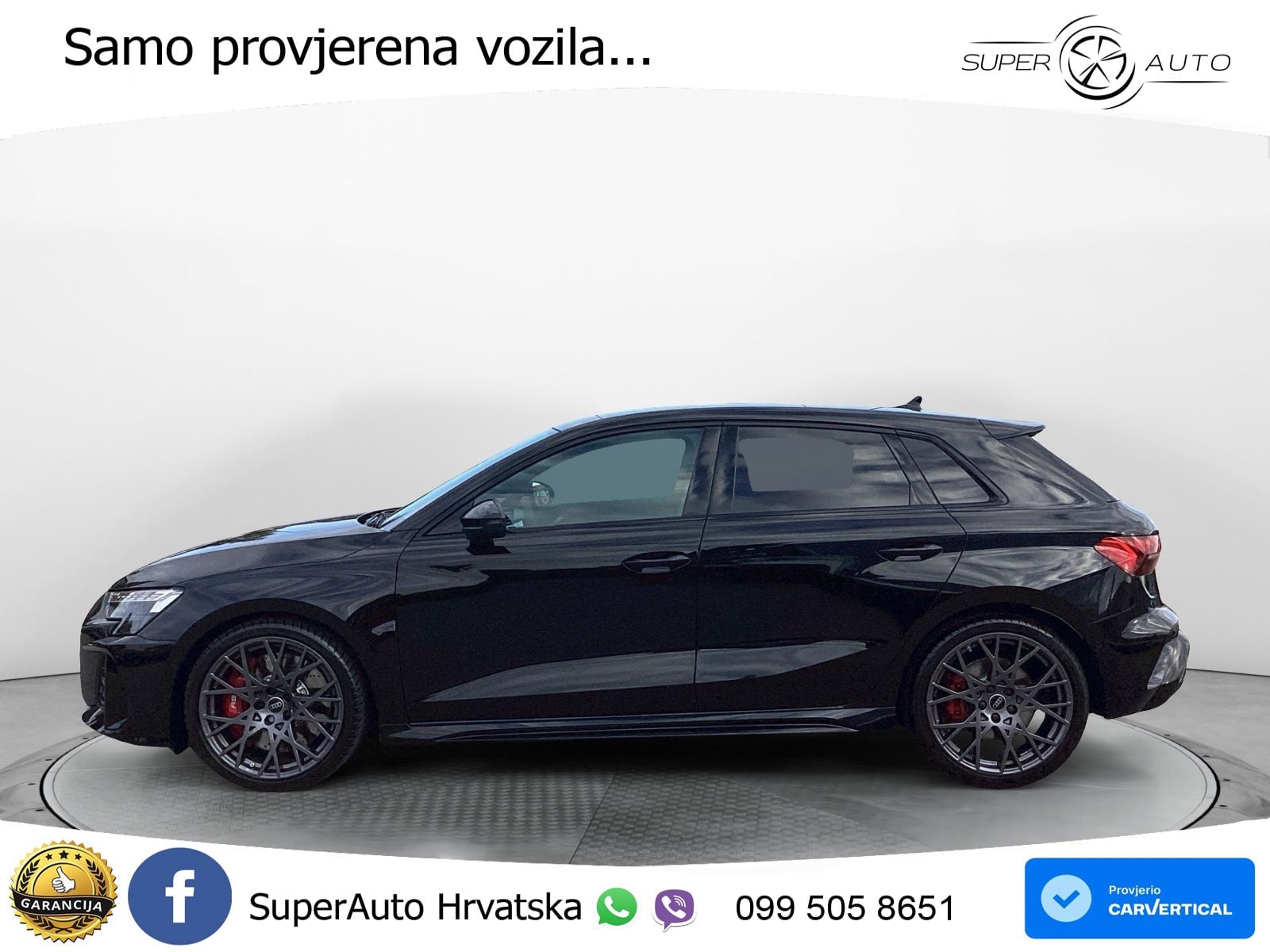 Audi RS3 Sedan 2.5 TFSI (400 KS) quattro S tronic LED+GR SJED+ACC