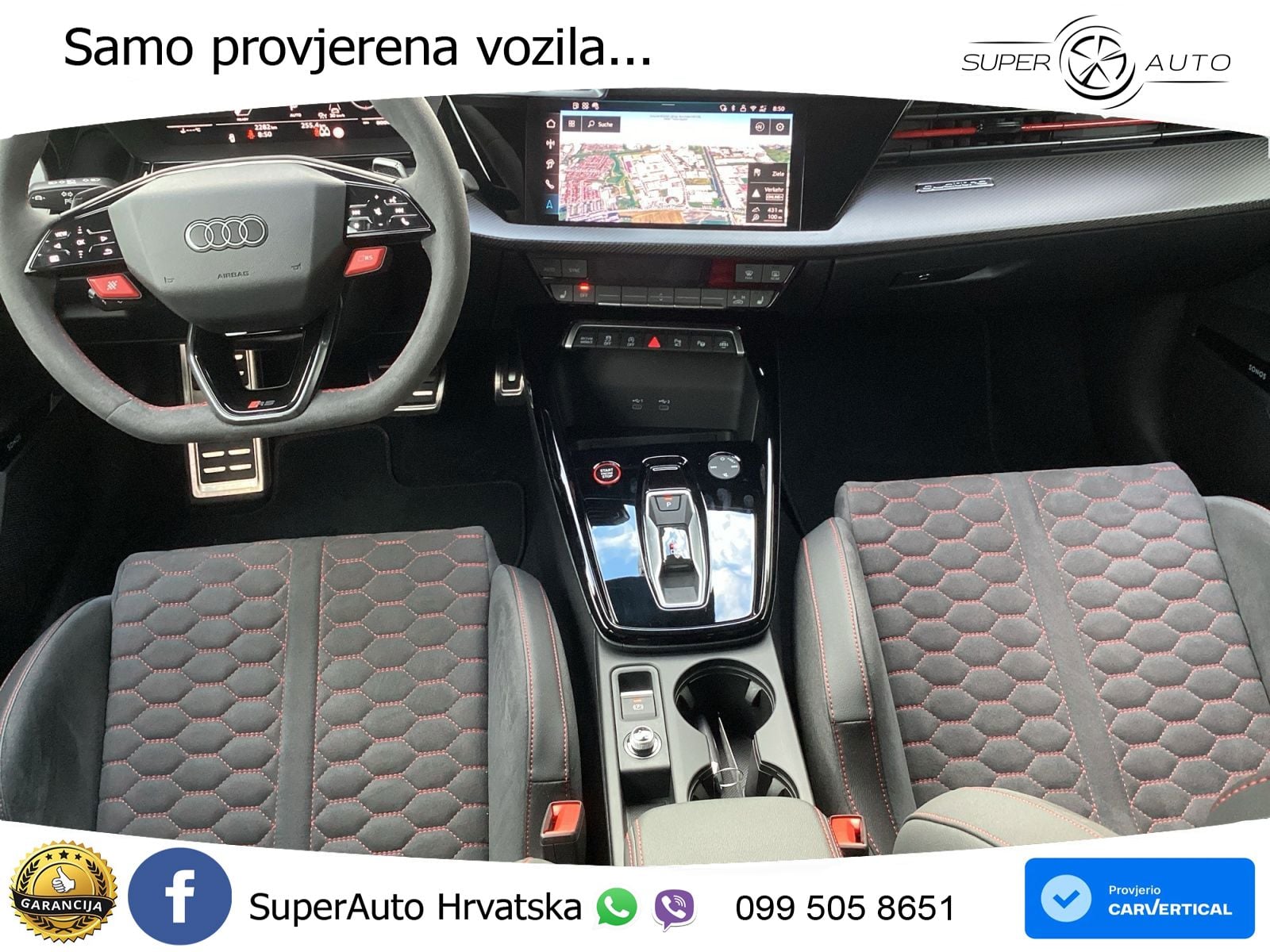 Audi RS3 Sedan 2.5 TFSI (400 KS) quattro S tronic LED+GR SJED+ACC