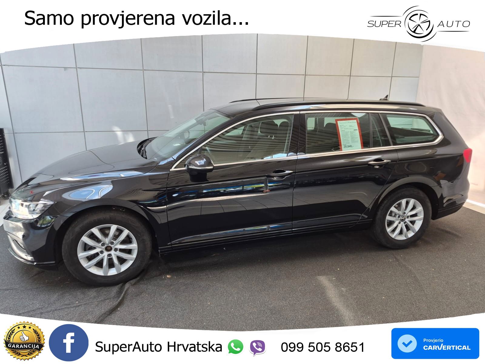 Volkswagen Passat Variant 2.0 TDI (150 KS) Business LED+GR SJED+ACC
