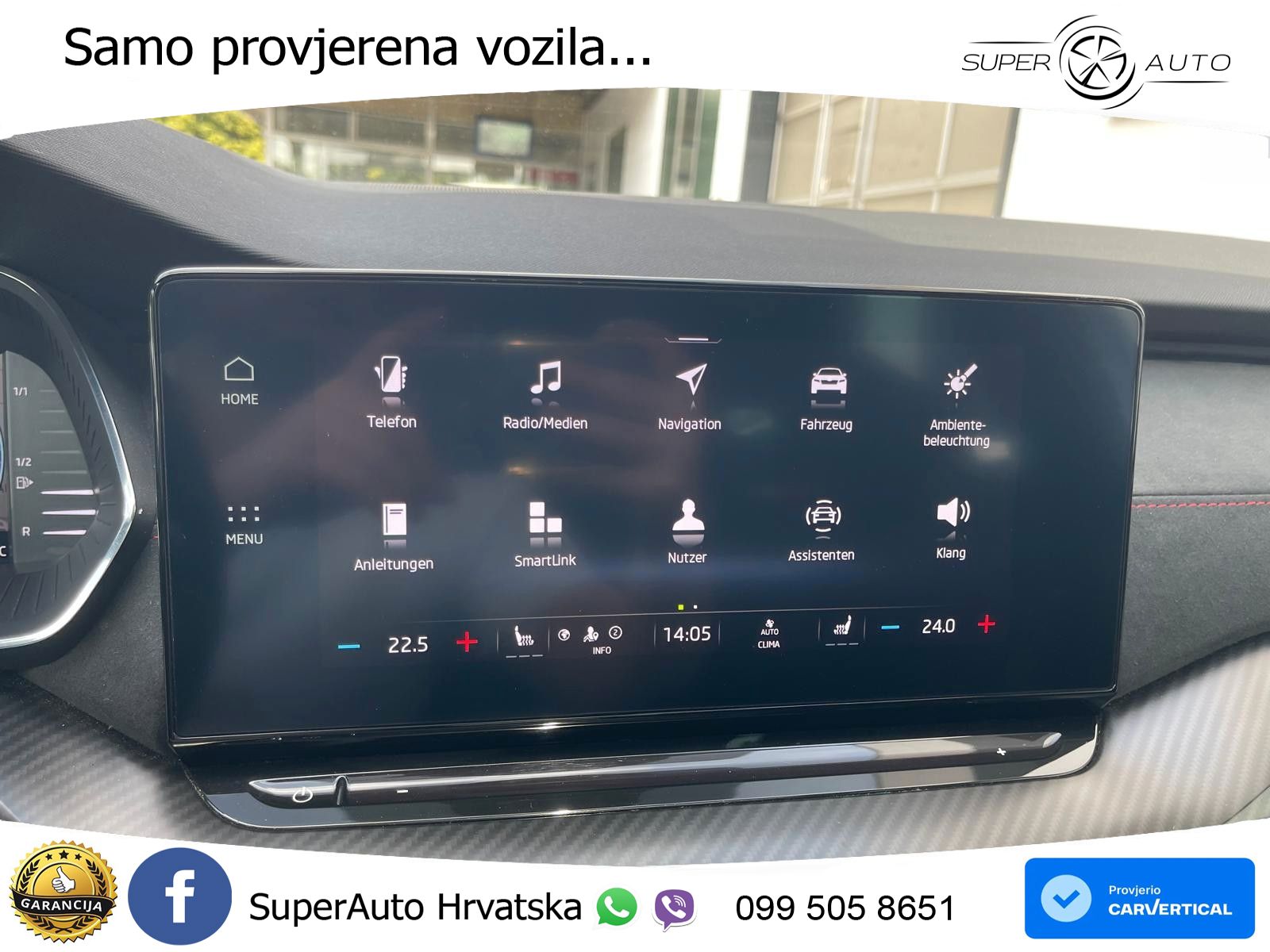 Škoda Octavia Combi RS 2.0 TDI (200 KS) DSG LED+GR SJED+ACC