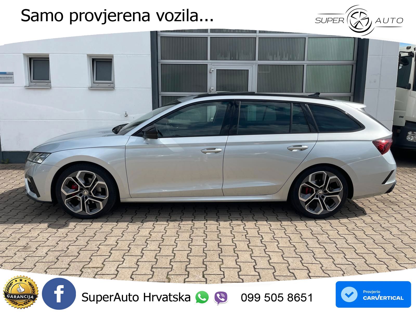 Škoda Octavia Combi RS 2.0 TDI (200 KS) DSG LED+GR SJED+ACC