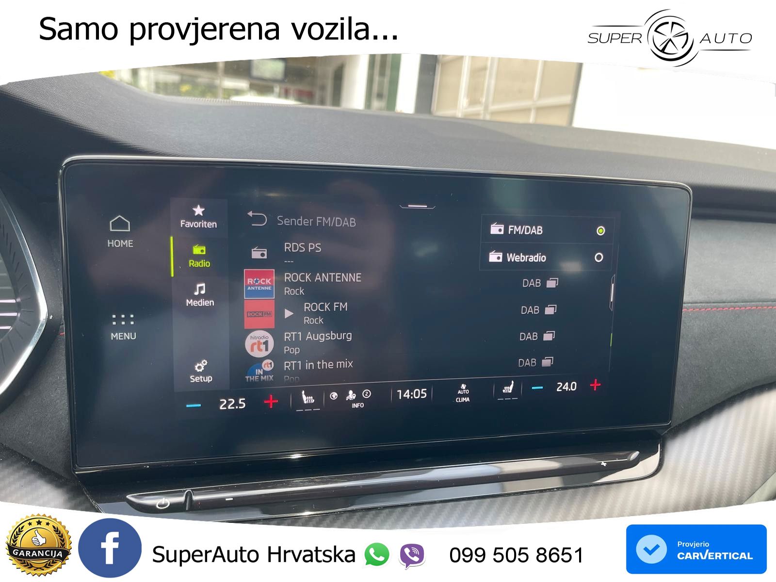Škoda Octavia Combi RS 2.0 TDI (200 KS) DSG LED+GR SJED+ACC