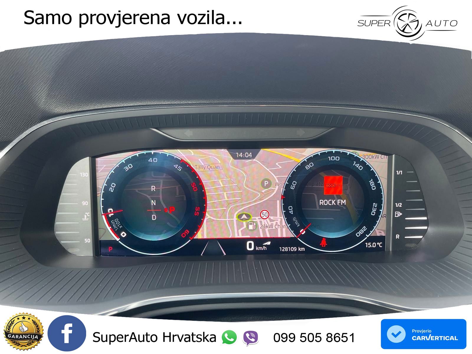 Škoda Octavia Combi RS 2.0 TDI (200 KS) DSG LED+GR SJED+ACC