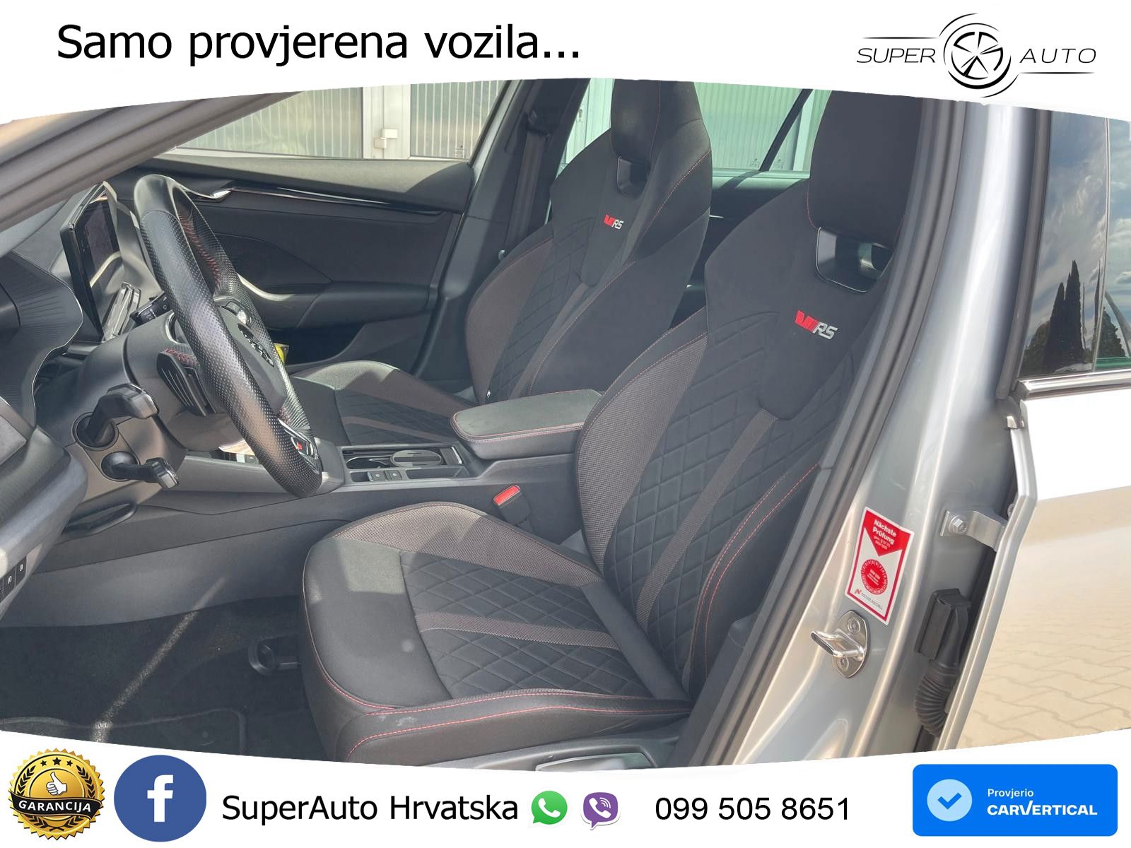 Škoda Octavia Combi RS 2.0 TDI (200 KS) DSG LED+GR SJED+ACC