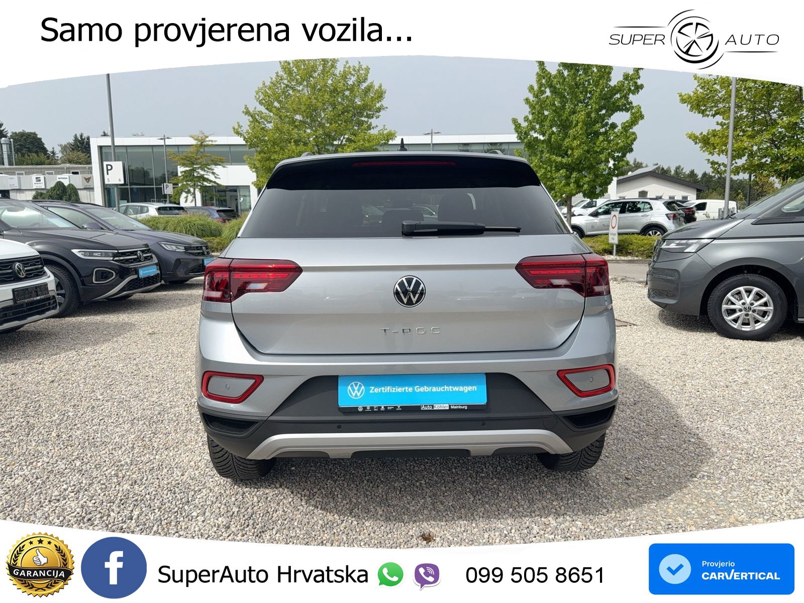 Volkswagen T-Roc 1.5 TSI (150 KS) DSG LED+GR SJED+ACC