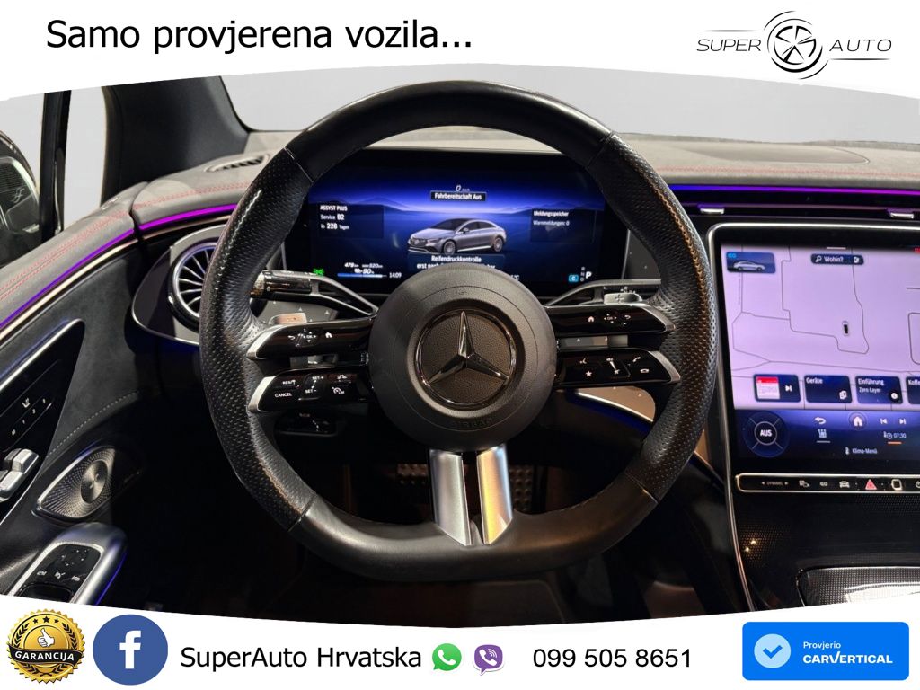 Mercedes EQE 350 98 kWh (292 KS) 4MATIC AMG LED+GR SJED+ACC