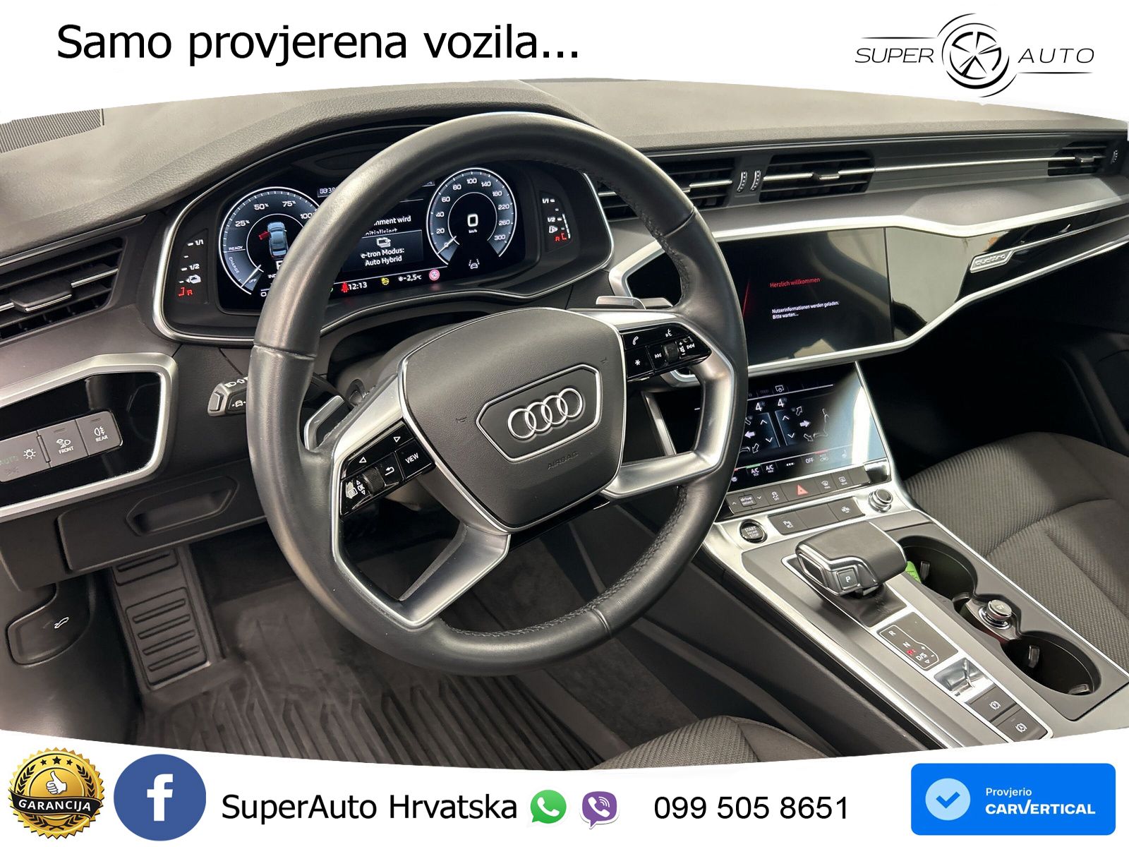 Audi A6 50 TFSIe (299 KS) quattro ultra S tronic LED+GR SJED+ACC