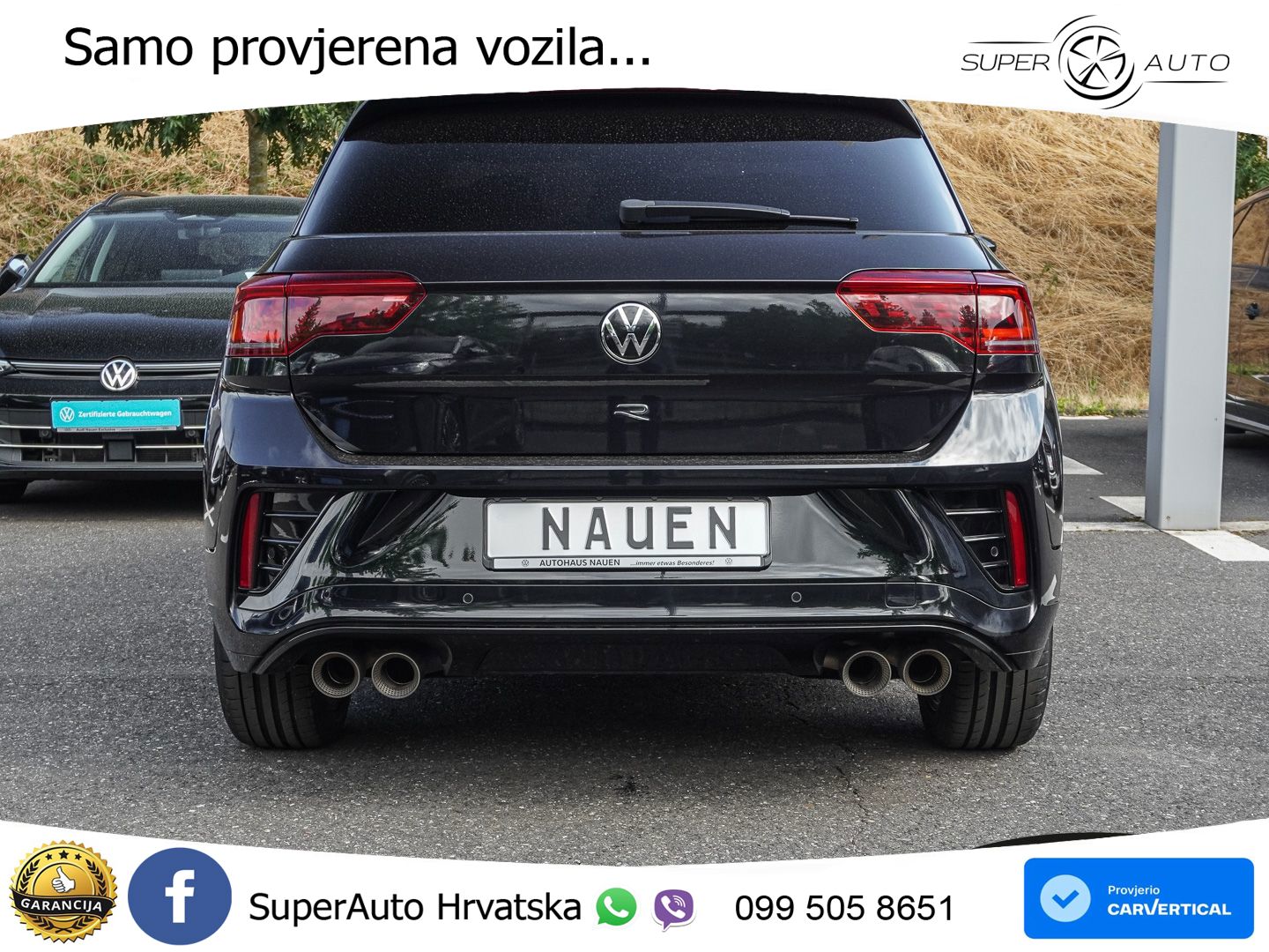 Volkswagen T-Roc I R 2.0 TSI (300 KS) OPF 4M DSG MATRIX+GR SJED+KAM