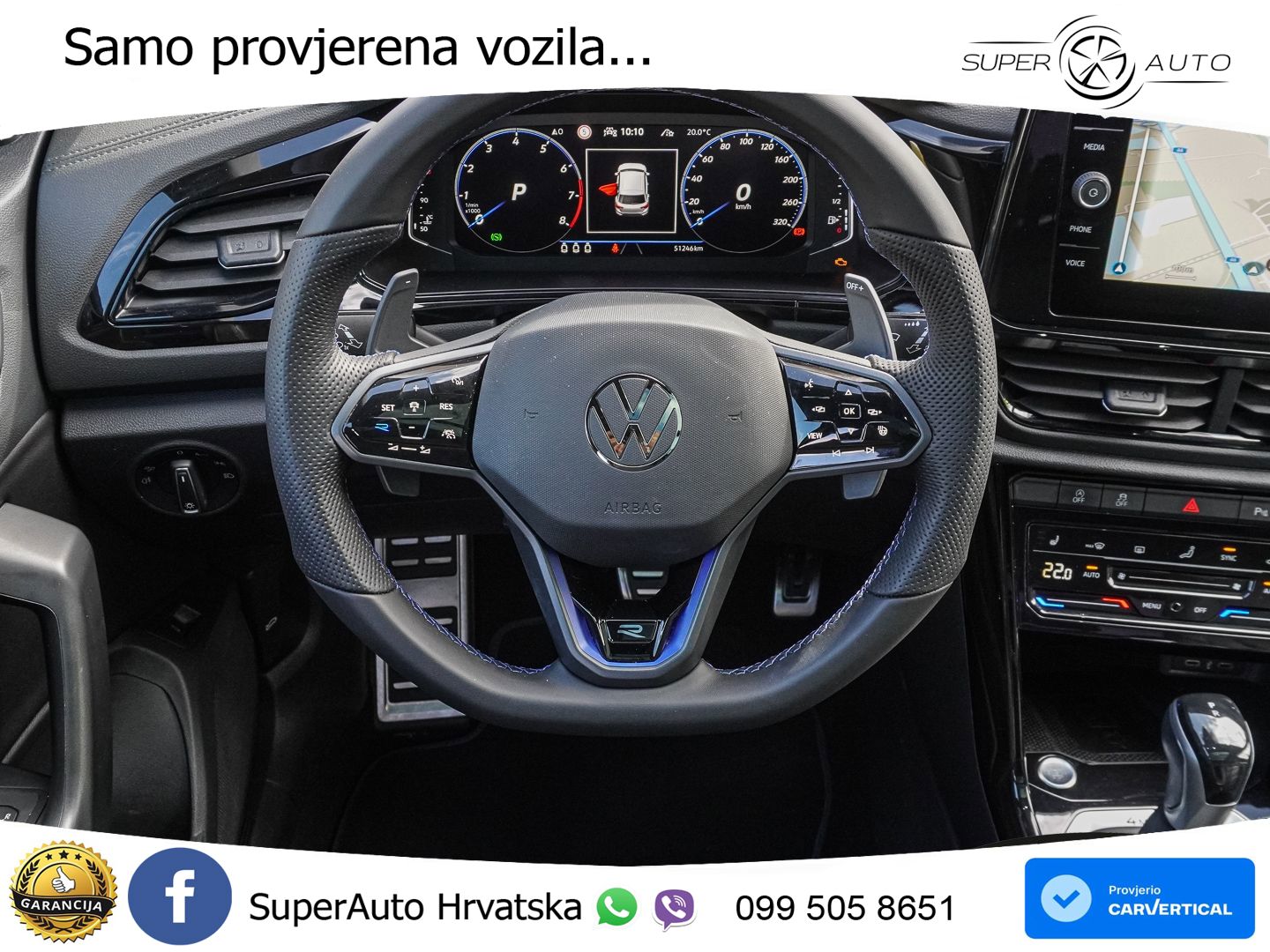 Volkswagen T-Roc I R 2.0 TSI (300 KS) OPF 4M DSG MATRIX+GR SJED+KAM