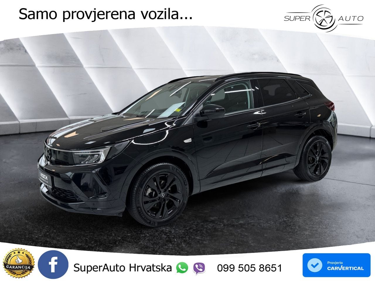 Opel Grandland 1.2i Turbo (130 KS) Automatic GS LED+GR SJED+ACC
