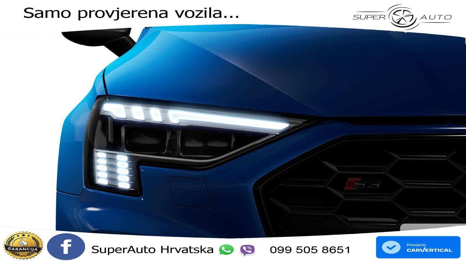 Audi S3 Limuzina 2.0 TFSI (310 KS) quattro S tronic
