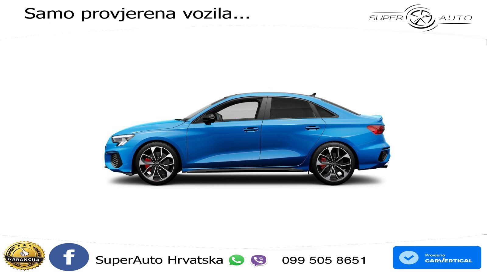 Audi S3 Limuzina 2.0 TFSI (310 KS) quattro S tronic