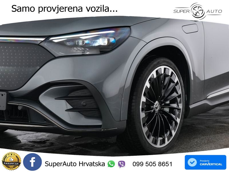 Mercedes EQE SUV 300 100 kWh (245 KS) AMG ZRAČNI+ACC+GR SJED+KAM+PANO