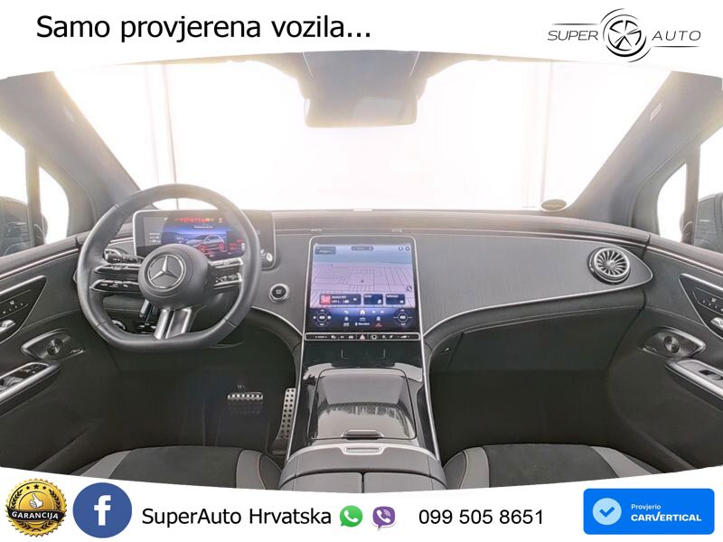 Mercedes EQE SUV 300 100 kWh (245 KS) AMG ZRAČNI+ACC+GR SJED+KAM+PANO
