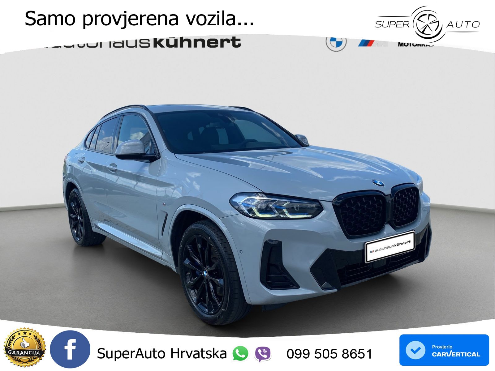 BMW X4 30d (286 KS) xDrive Steptronic M Sport LED+GR SJED+ACC