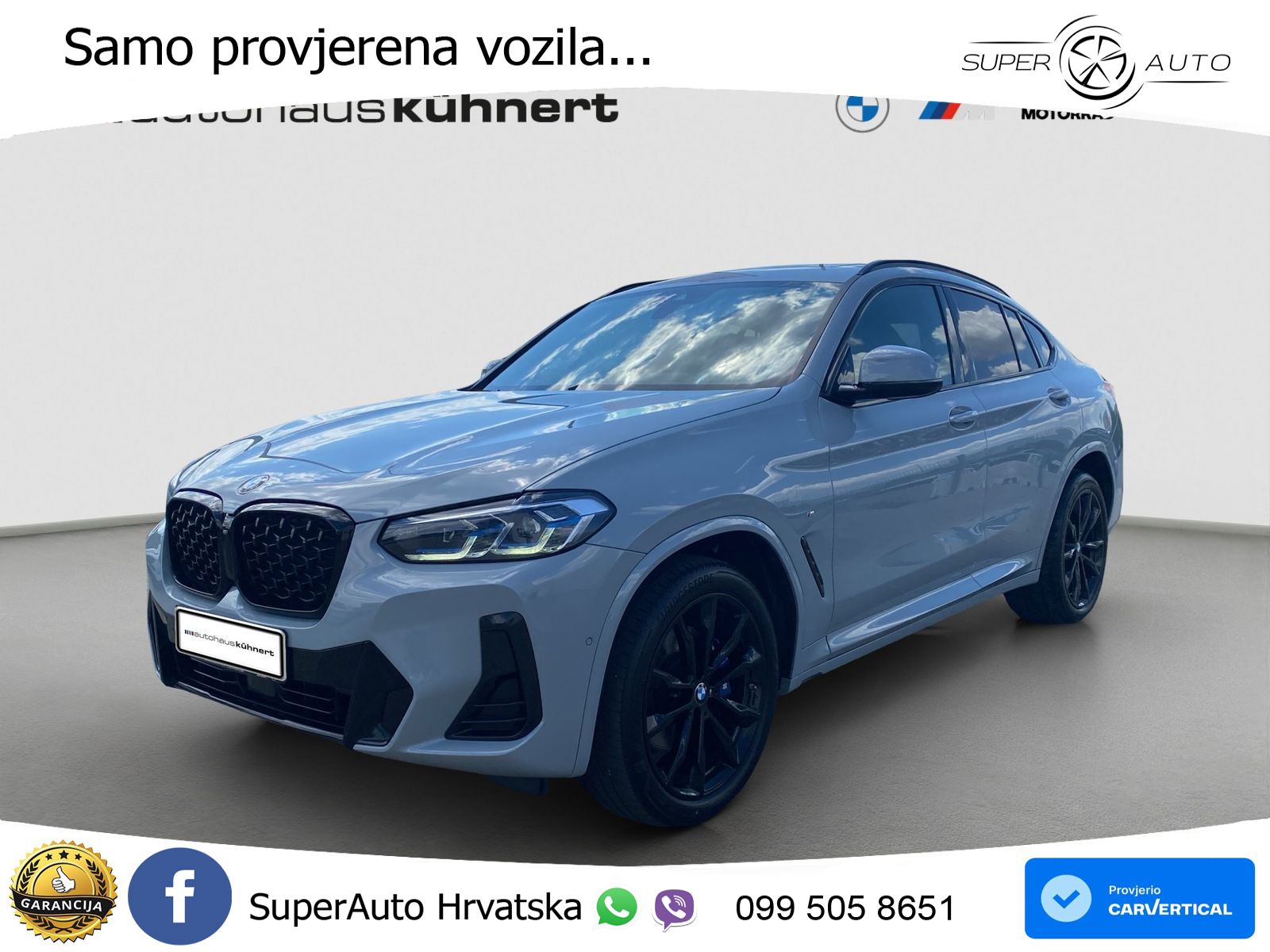 BMW X4 30d (286 KS) xDrive Steptronic M Sport LED+GR SJED+ACC