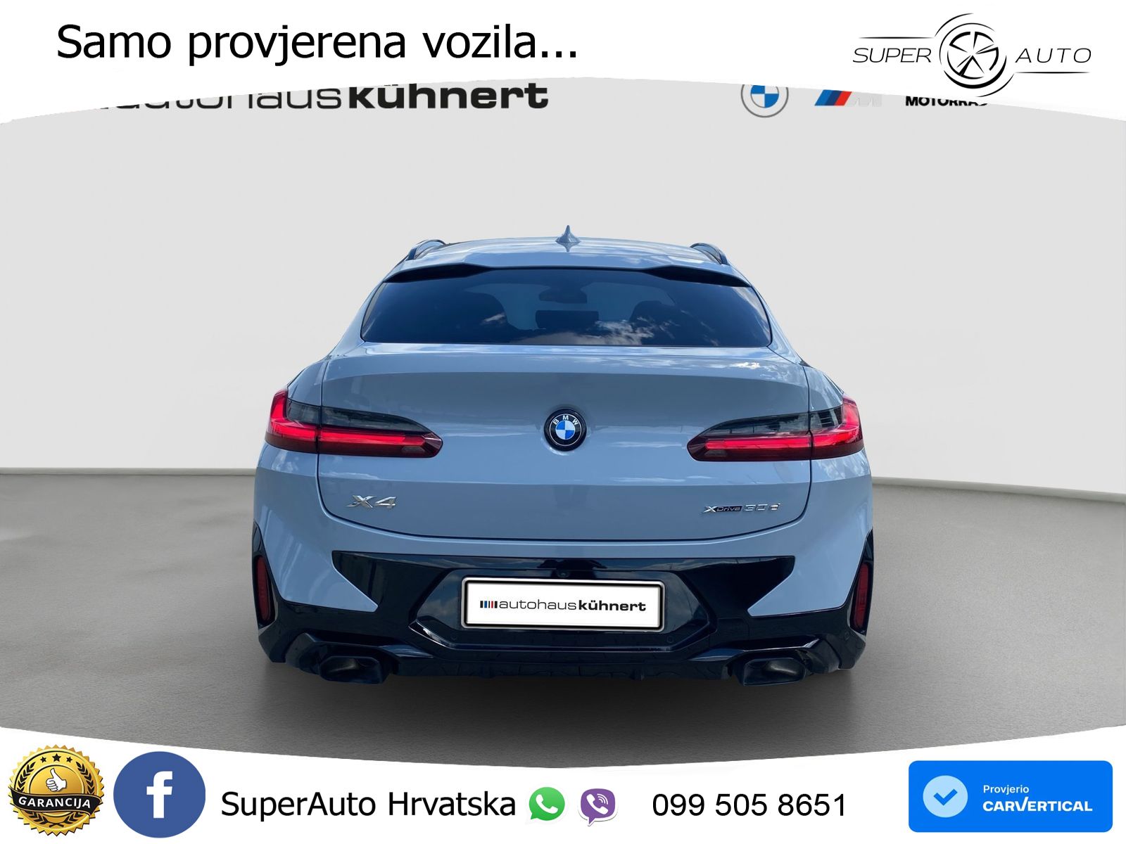 BMW X4 30d (286 KS) xDrive Steptronic M Sport LED+GR SJED+ACC