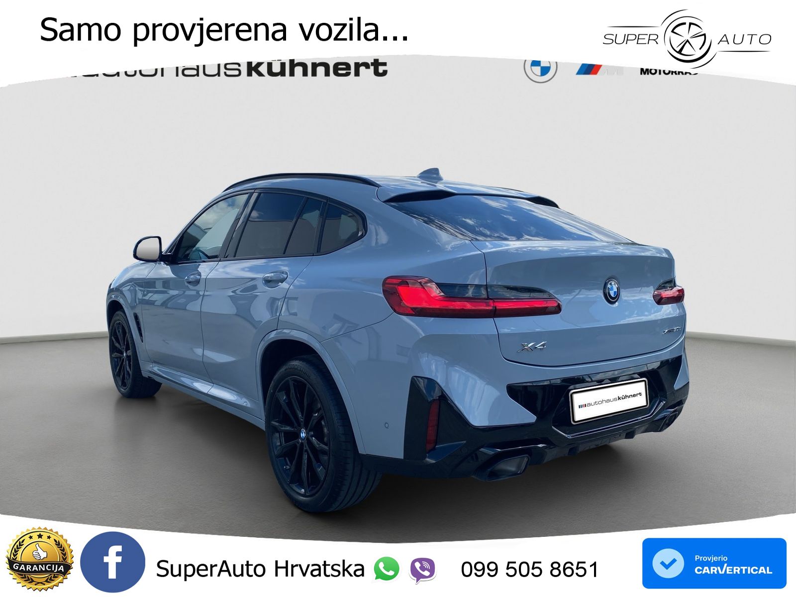 BMW X4 30d (286 KS) xDrive Steptronic M Sport LED+GR SJED+ACC