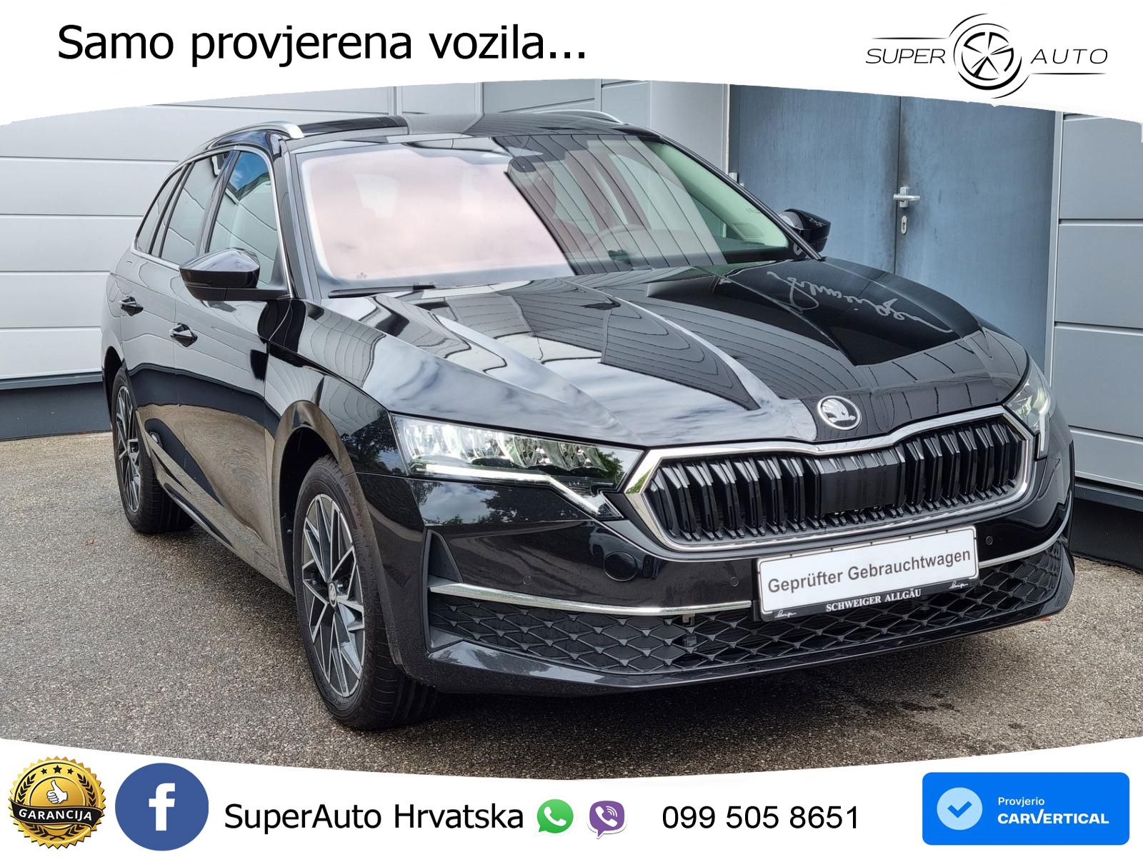 Škoda Octavia Combi 1.5 TSI (150 KS) DSG Selection LED+GR SJED+ACC