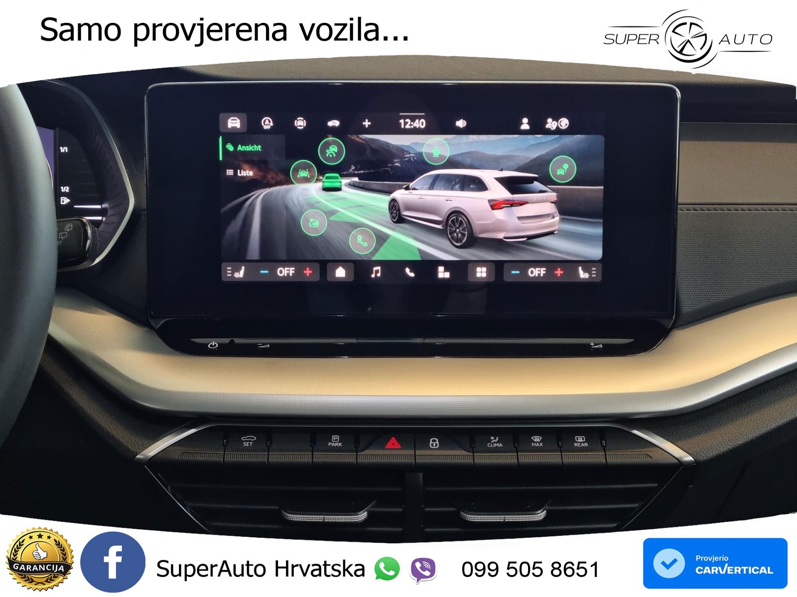Škoda Octavia Combi 1.5 TSI (150 KS) DSG Selection LED+GR SJED+ACC