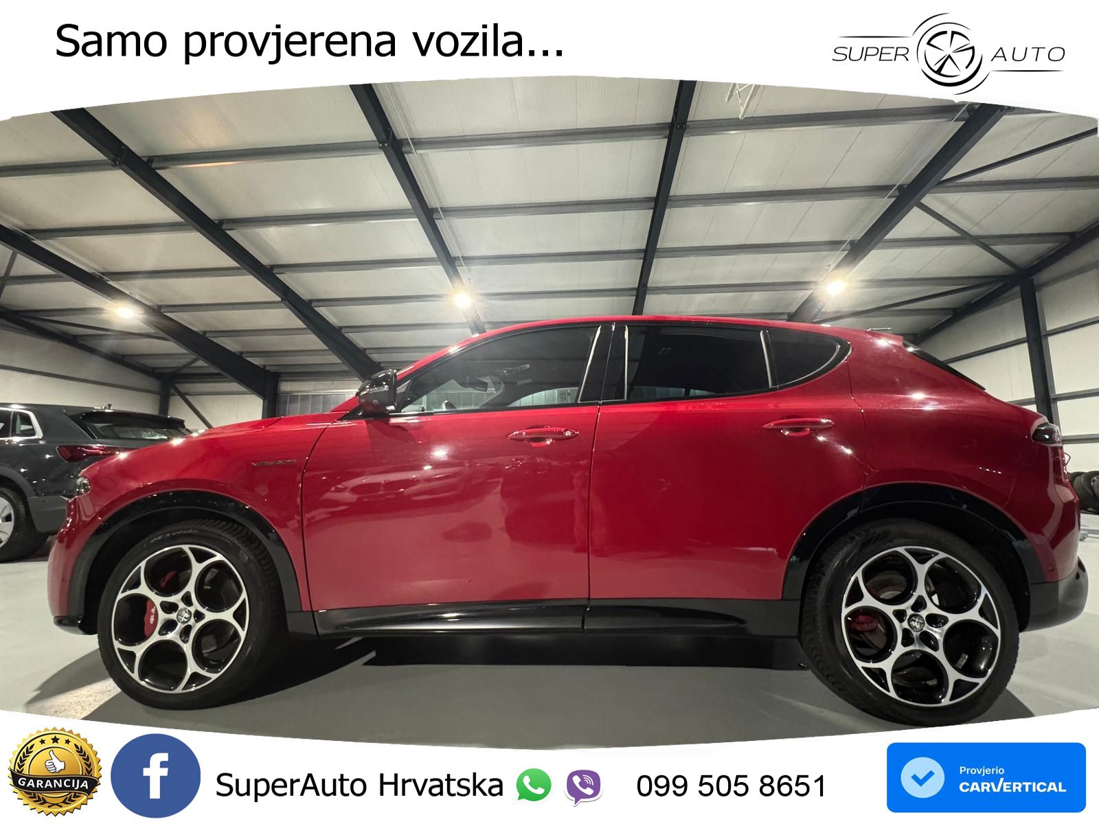Alfa Romeo Tonale 1.5 VGT (160 KS) 48V-Hybrid TCT LED+GR SJED+ACC