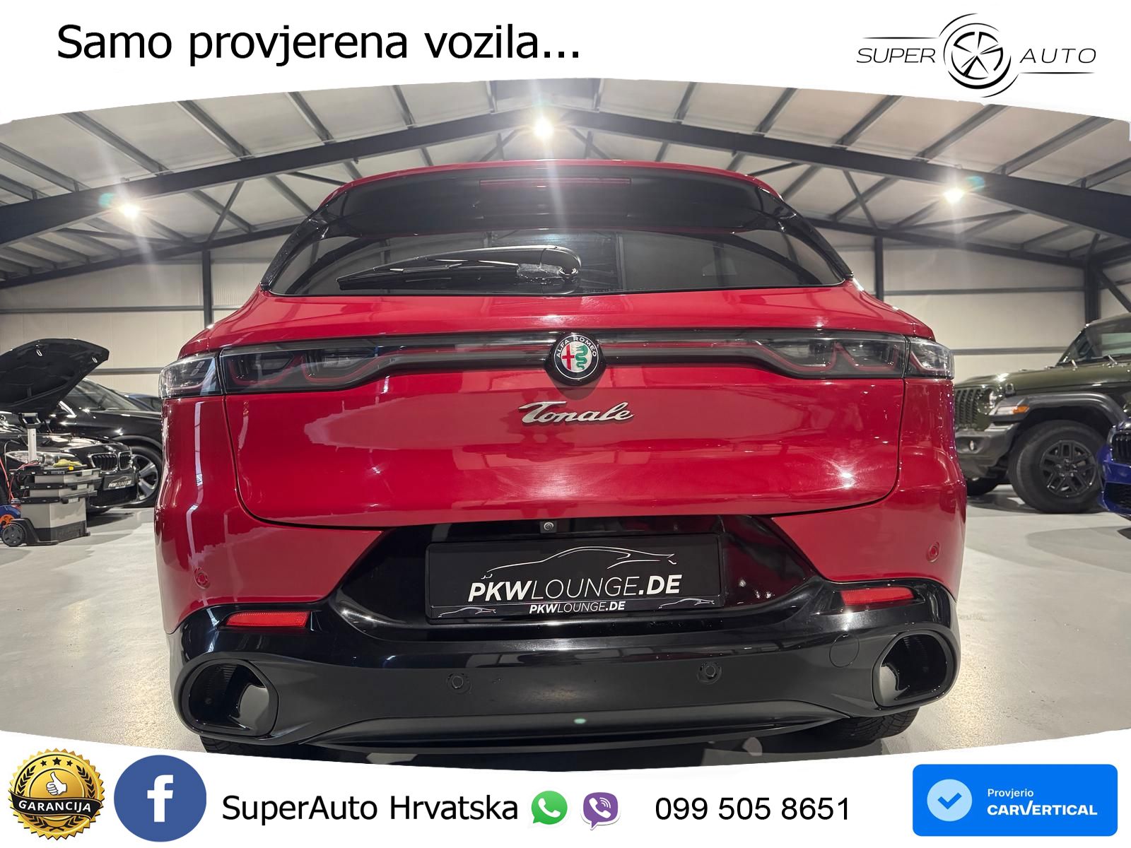 Alfa Romeo Tonale 1.5 VGT (160 KS) 48V-Hybrid TCT LED+GR SJED+ACC