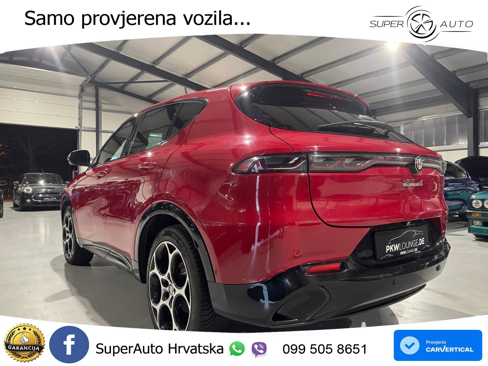 Alfa Romeo Tonale 1.5 VGT (160 KS) 48V-Hybrid TCT LED+GR SJED+ACC