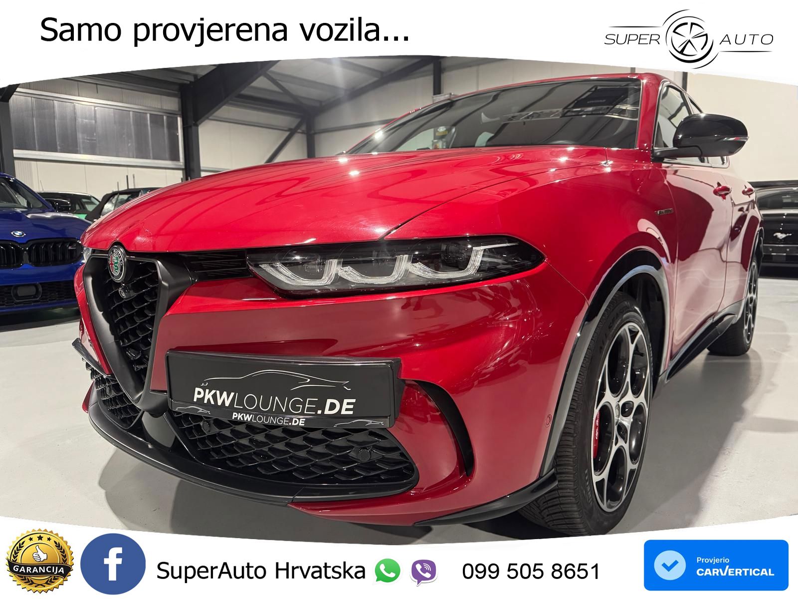 Alfa Romeo Tonale 1.5 VGT (160 KS) 48V-Hybrid TCT LED+GR SJED+ACC
