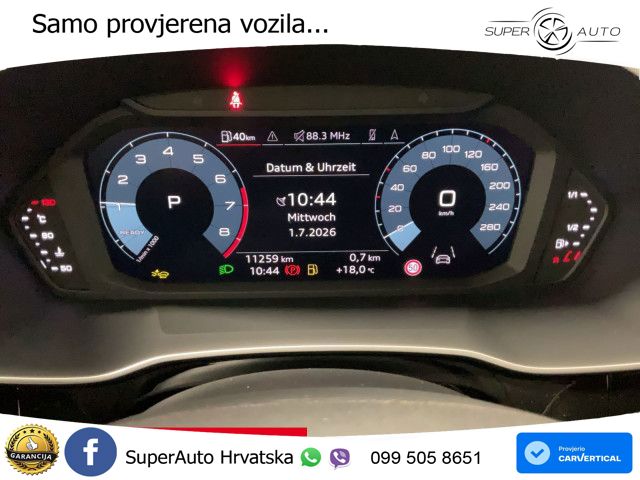 Audi Q3 35 TFSI (150 KS) S tronic advanced LED+GR SJED+ACC