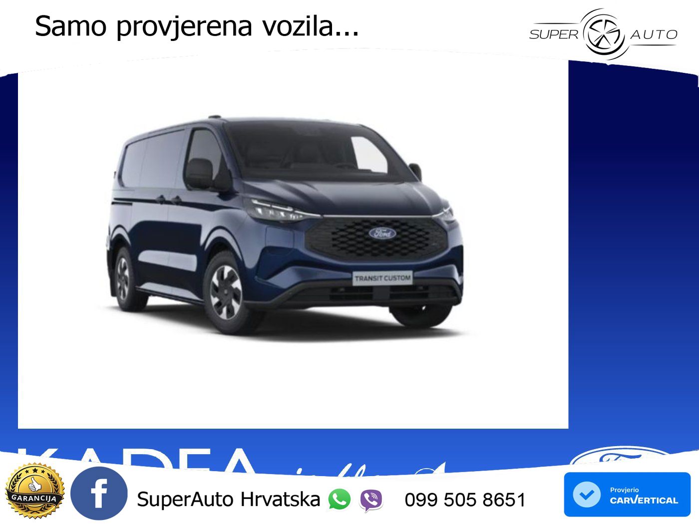 Ford E-Transit Custom Kasten Trend 320 L1 AHK*PDC*CAM 136 KS