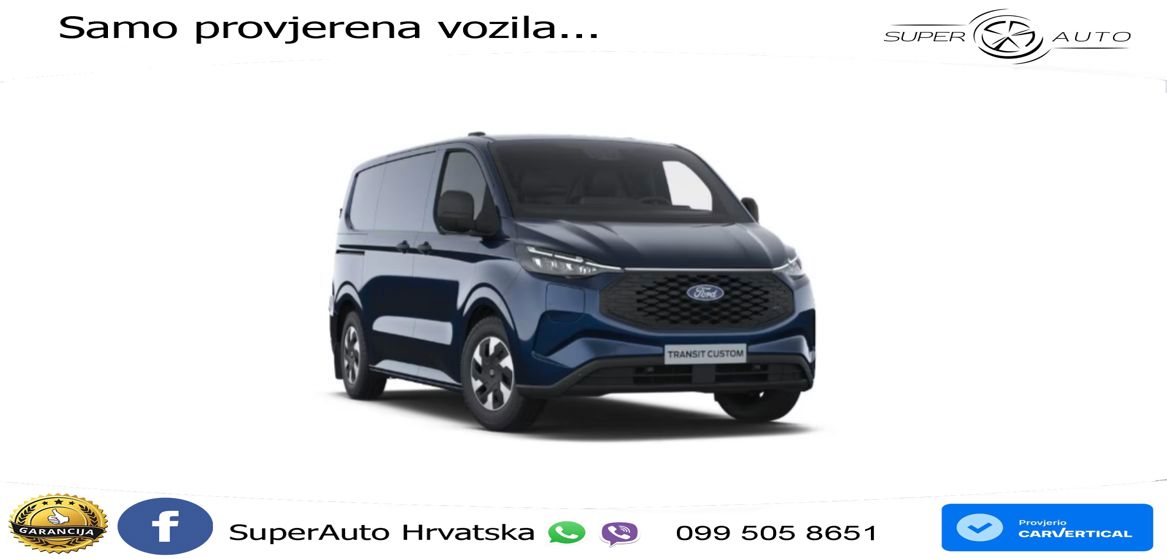 Ford E-Transit Custom Kasten Trend 320 L1 AHK*PDC*CAM 136 KS