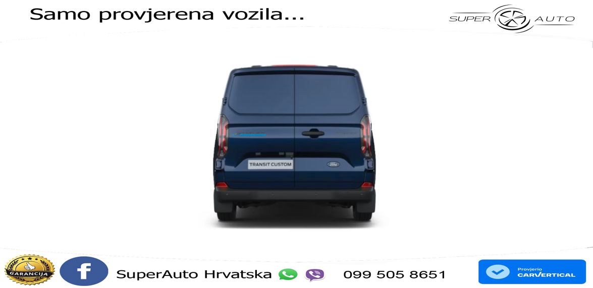 Ford E-Transit Custom Kasten Trend 320 L1 AHK*PDC*CAM 136 KS