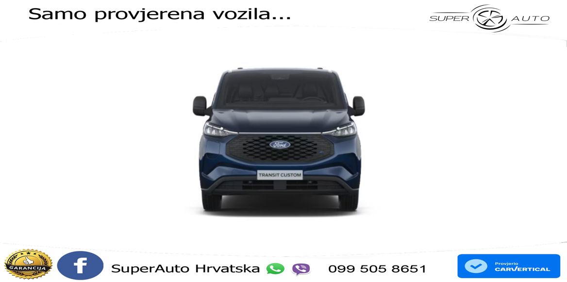 Ford E-Transit Custom Kasten Trend 320 L1 AHK*PDC*CAM 136 KS