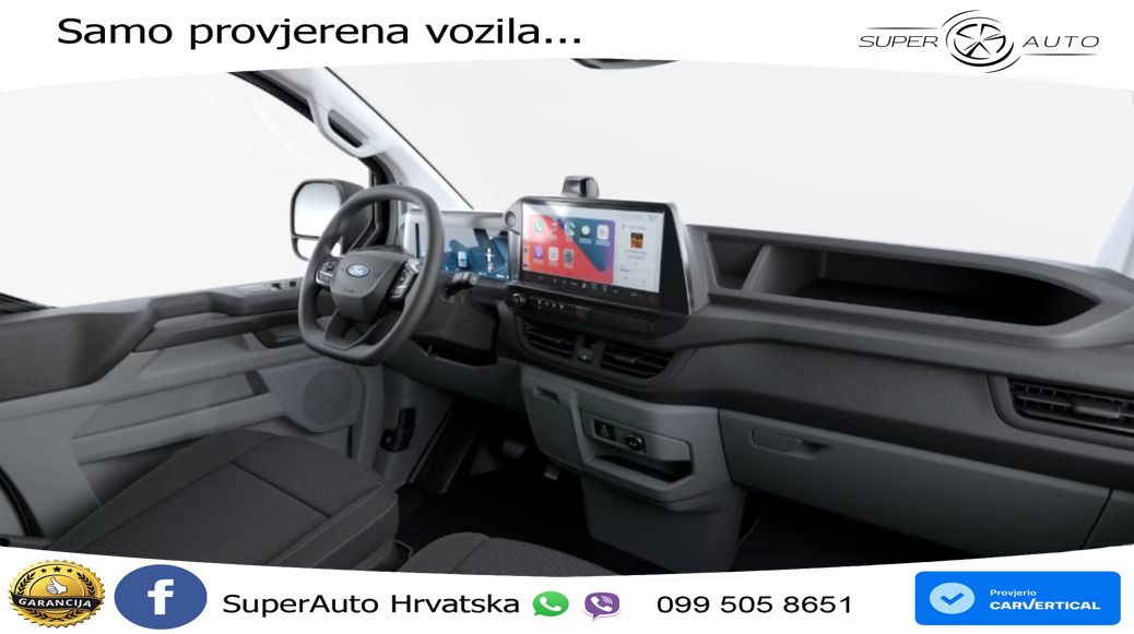 Ford E-Transit Custom Kasten Trend 320 L1 AHK*PDC*CAM 136 KS