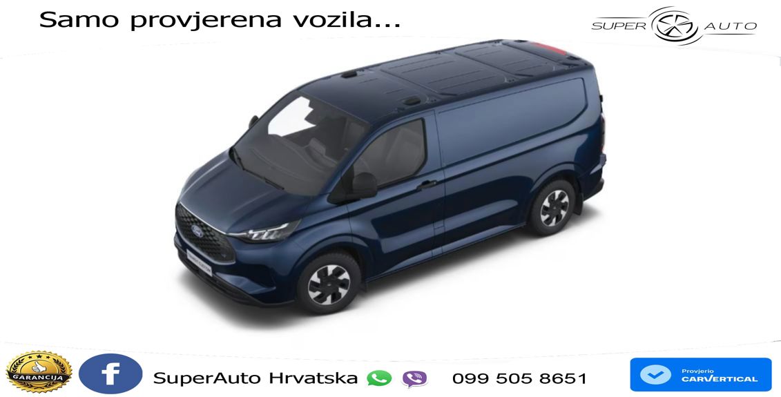 Ford E-Transit Custom Kasten Trend 320 L1 AHK*PDC*CAM 136 KS