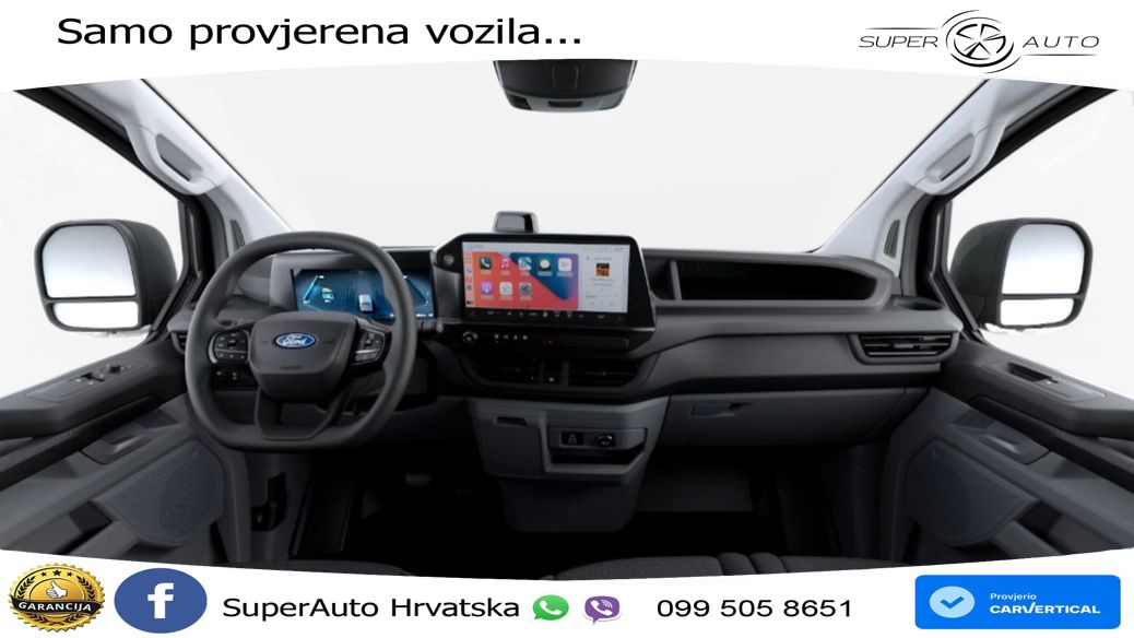 Ford E-Transit Custom Kasten Trend 320 L1 AHK*PDC*CAM 136 KS