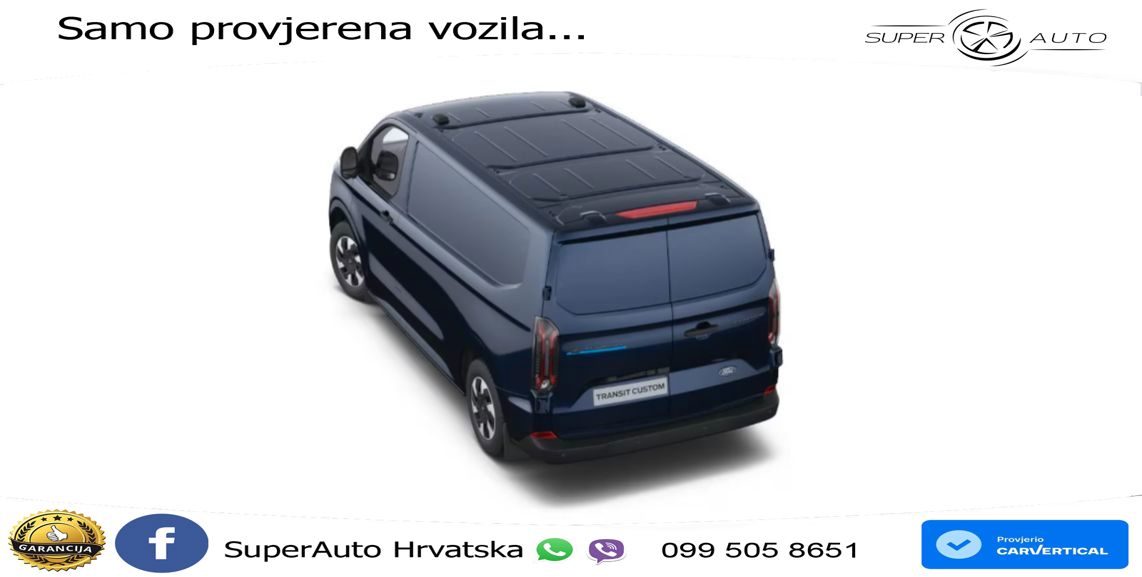 Ford E-Transit Custom Kasten Trend 320 L1 AHK*PDC*CAM 136 KS