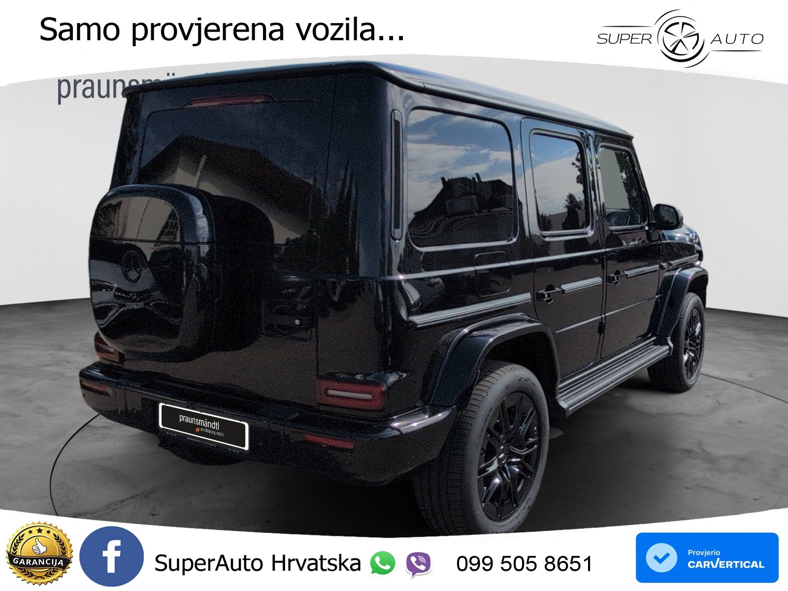 Mercedes G 580 EQ Long 116 kWh (587 KS) 4MATIC AMG LED+GR SJED+ACC
