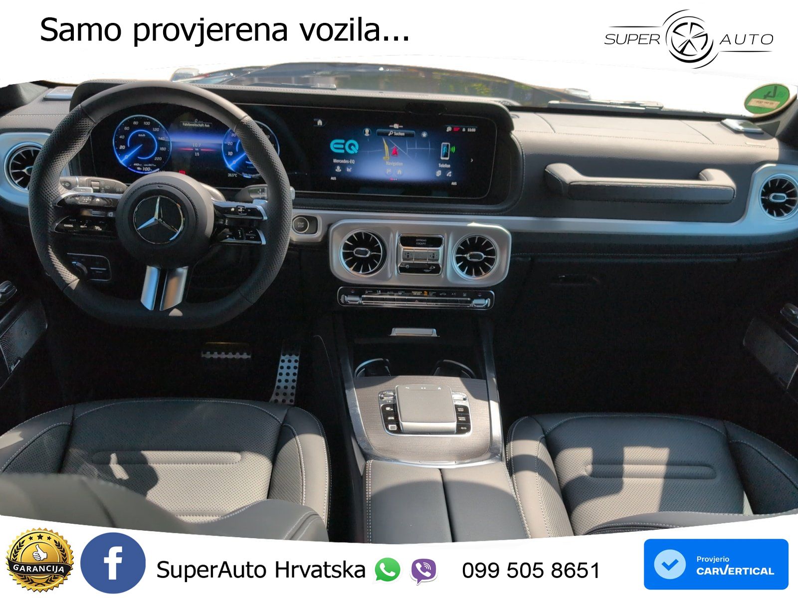 Mercedes G 580 EQ Long 116 kWh (587 KS) 4MATIC AMG LED+GR SJED+ACC