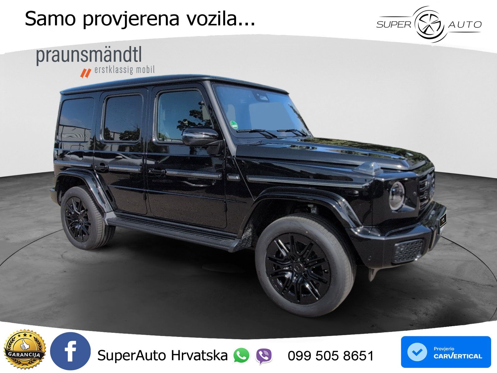 Mercedes G 580 EQ Long 116 kWh (587 KS) 4MATIC AMG LED+GR SJED+ACC