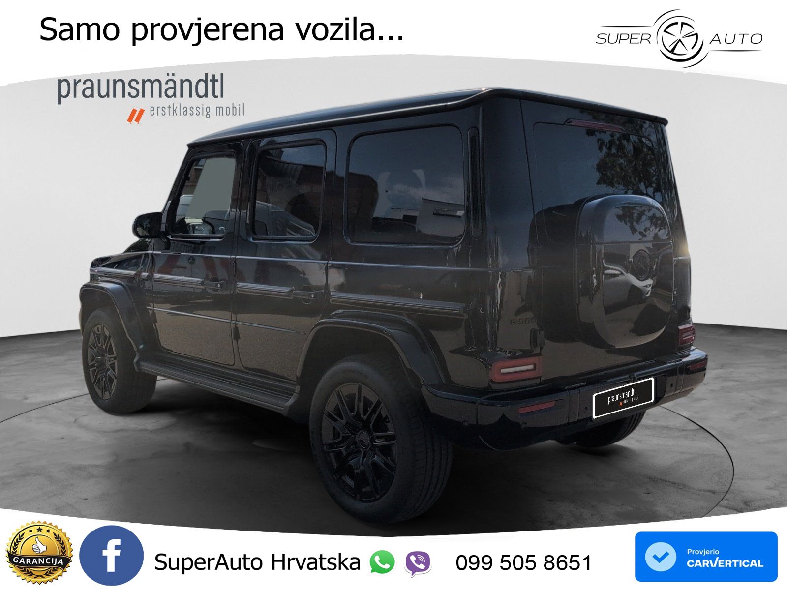 Mercedes G 580 EQ Long 116 kWh (587 KS) 4MATIC AMG LED+GR SJED+ACC